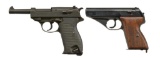 2 MAUSER SEMI AUTO PISTOLS.