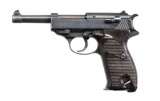 WALTHER ac42 P38 SEMI AUTO PISTOL.