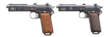 2 STEYR HAHN 1911 SEMI AUTO PISTOLS.