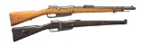 2 GEW 88 BOLT ACTION CARBINES.