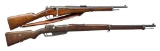2 CURIO BOLT ACTION RIFLES.