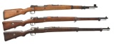 3 CALIBER 7.92X57MM BOLT ACTION RIFLES.