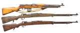 3 CURIO CZ RIFLES.