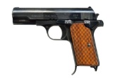 HUNGARIAN MODEL 37 NAZI MARKED SEMI AUTO PISTOL.