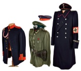 GERMAN UNIFORMS & CAPS.