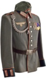WWII GERMAN PANZER PARADE TUNIC.