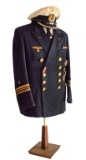 WWII GERMAN KREIGSMARINE UNIFORM WITH CAP.