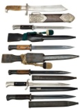 6 GERMAN WWII EDGED WEAPONS.