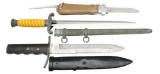 3 WWII AXIS EDGED WEAPONS.