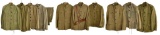 10 UNIFORM COATS.