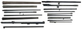 17 ASSORTED BARRELS FOR RIFLES & SHOTGUNS.