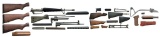 ASSORTED MILITARY & COMMERCIAL GUN PARTS.