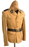 WWII GERMAN SS TROPICAL TUNIC.