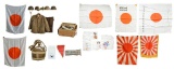 WWII JAPANESE HELMETS, UNIFORM, RADIO &