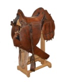 RUSSET MCCLELLAN SADDLE.