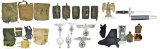 LARGE GROUP OF MILITARIA & RELATED ITEMS.