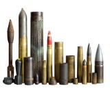 INERT ARTILLERY CASES & PROJECTILES.