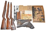 M1 CARBINE, GARAND PARTS & MISC. MILITARY