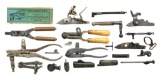 VINTAGE RELOADING TOOLS & GUN PARTS.