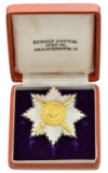 WWII GERMAN AZAD HIND BADGE.