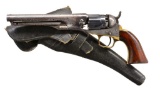 COLT 1862 POLICE INSCRIBED REVOLVER.