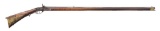 FULL STOCK DUNMEYER KENTUCKY PERCUSSION RIFLE.