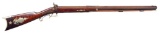 F. CRIESS CANADA WEST HALF STOCK PERCUSSION RIFLE.