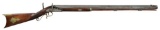 HENRY PERRY NEW YORK HALF STOCK PERCUSSION RIFLE.