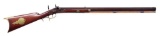 LEWIS NELSON HALF STOCK PERCUSSION TARGET RIFLE.