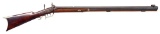 NELSON LEWIS TROY NY HALF STOCK PERCUSSION RIFLE.