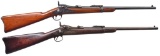 2 SPRINGFIELD CARBINE STYLE TRAPDOORS.
