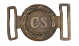 CONFEDERATE STATES BUCKLE.