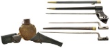 GROUPING OF CIVIL WAR ACCOUTREMENTS.