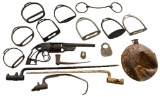 COLLECTION OF EXCAVATED BATTLEFIELD RELICS.