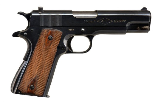 COLT ACE SEMI AUTO PISTOL.