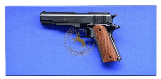 COLT CUSTOM SHOP MODEL 1911 SEMI AUTO PISTOL.