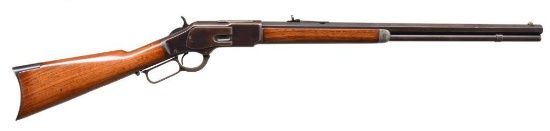 WINCHESTER 1873 THIRD MODEL LEVER ACTION RIFLE.