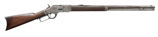 WINCHESTER 1873 THIRD MODEL LEVER ACTION RIFLE.