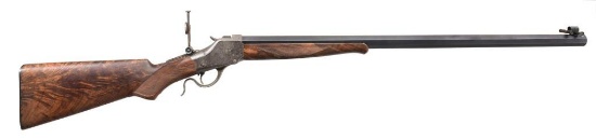 WINCHESTER 1885 HI WALL CUSTOM SINGLE SHOT RIFLE.