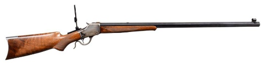 WINCHESTER 1885 HI WALL CUSTOM SINGLE SHOT RIFLE.