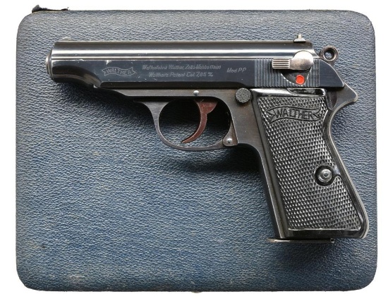WALTHER WARTIME MODEL PP SEMI AUTO PISTOL.