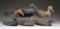 ATTRACTIVE ASSORTMENT OF VINTAGE DECOYS.