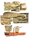 WWI & WWII ERA CANVAS / WEBGEAR & LEATHER M1