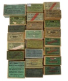 23 BOXES OF EARLY WINCHESTER 22 RIMFIRE