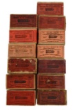 GROUPING OF PETERS .22 RIMFIRE CARTRIDGES.