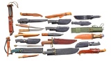 LARGE LOT OF KNIVES.