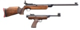 WINCHESTER 363 PISTOL AND 333 PELLET RIFLE.