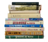 GROUPING OF TEN BOOKS BY ELMER KEITH, FIVE OF