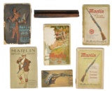 GROUP OF 6 ANTIQUE MARLIN FIREARMS CATALOGS