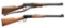 2 WINCHESTER MODEL 94 LEVER ACTION CARBINES.